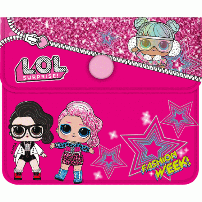 L.O.L. SURPRISE! FASHION WEEK! + สติ๊กเกอร์ 2 มิติ + กล้อง + กระเป๋าใส่เหรียญ